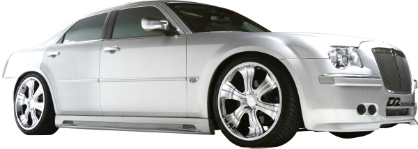 Decorsa Flex Chrome Alloy Wheels on Chrysler 300C