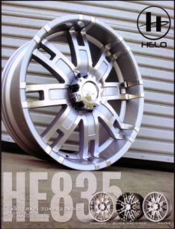 Alloy Custom Wheels on Helo He835 Alloy Wheel Helo He835 Custom Alloy Wheel