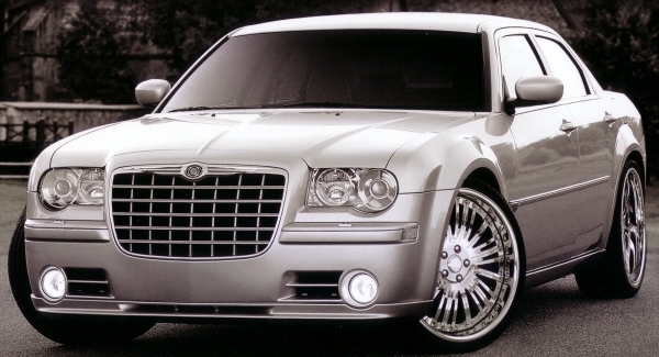 Chrysler 300 Blacked Out. big-body Chrysler 300 C,