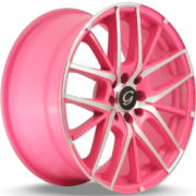 G-Line G0029 Pink Machined Wheels