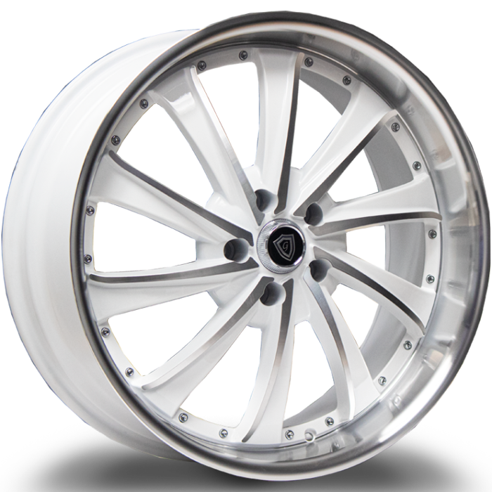 G-Line G0016 White Custom wheels