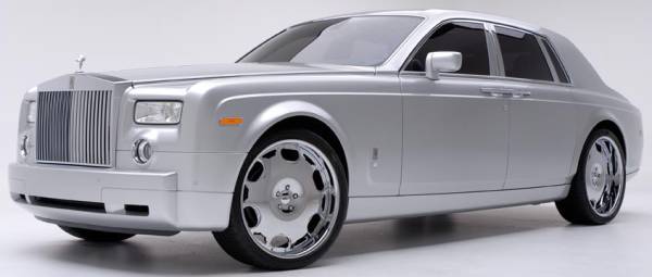 GFG Forged Modular Brasta Wheels on Rolls Phantom