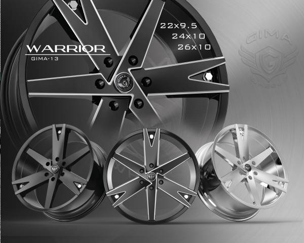 Gima G13 Warrior Wheels