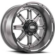 Grid Off-Road GD10 Matte Anthracite Milled Wheels