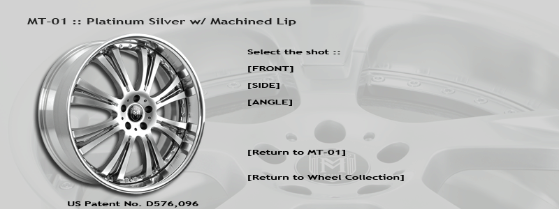Marcello MT-1 Silver with Machined Lip