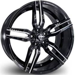 Marquee M3216 Black Milled Wheels
