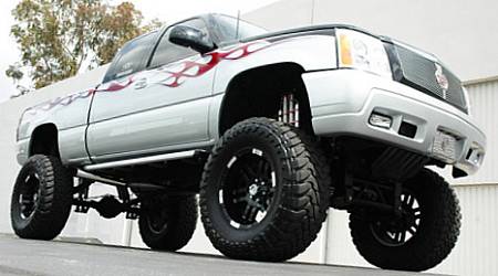 Chevy Truck ridin' on Black Moto Metal 951s