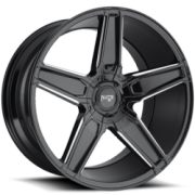Niche M180 Cannes Gloss Black Milled Wheels