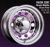 Pacer Steel Wheels Black on Pacer Wheels